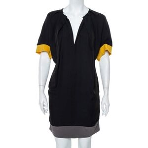 Fendi Black Garment with Yellow Label